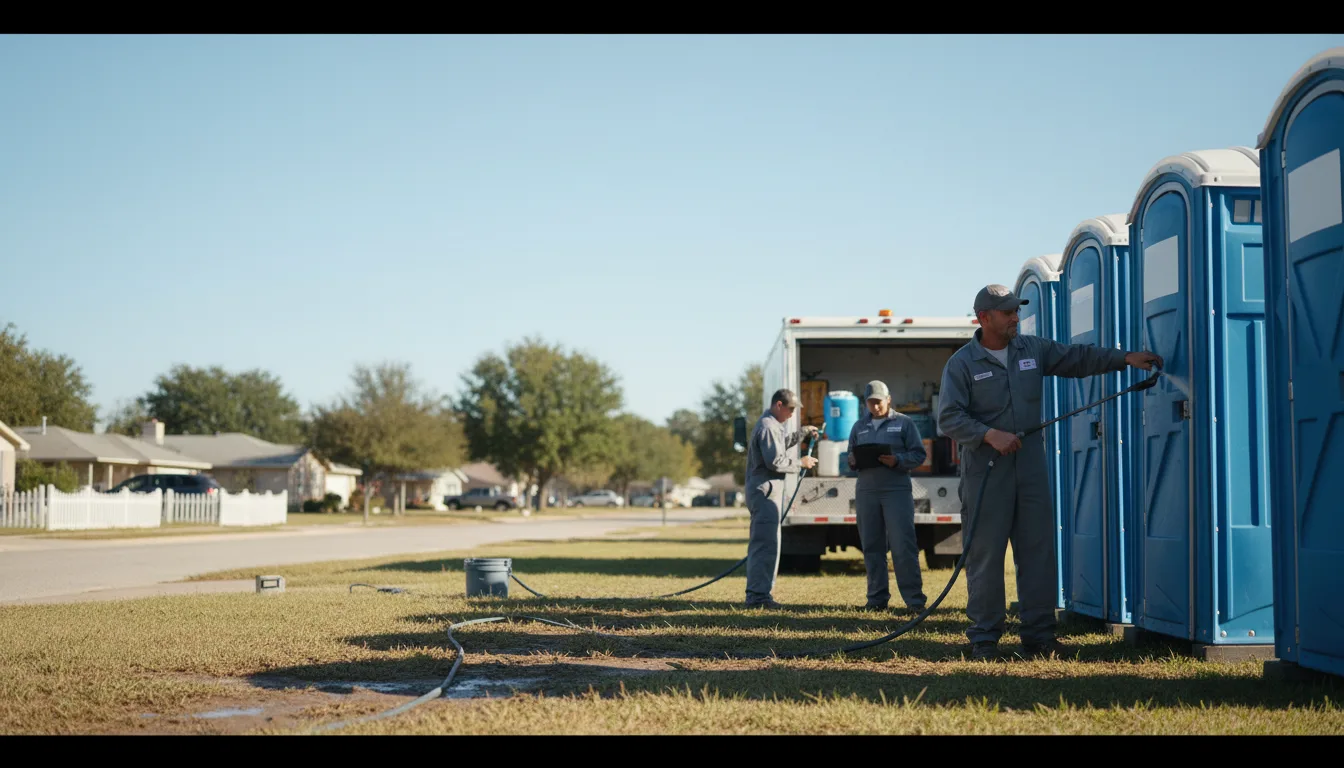 Long-Term Portable Toilet Rental in Cedar Crest, NM near me